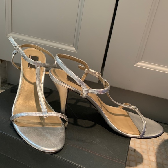 Silver Sandals - Picture 1 of 3